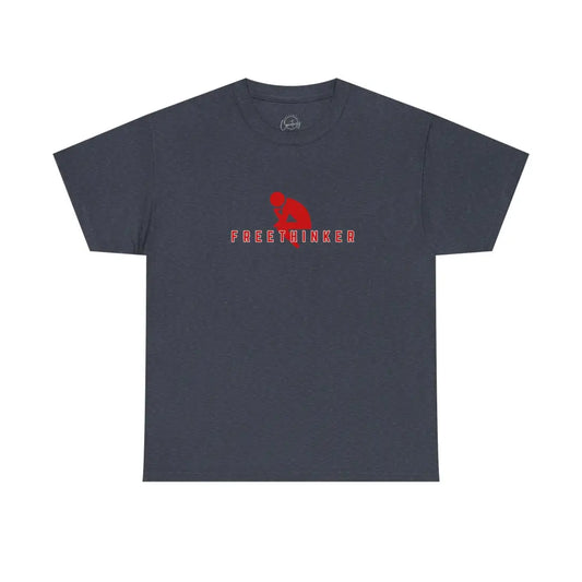 Freethinker Tshirt (Version 4) | Bold and Empowering - Heather Navy / S - T-Shirt