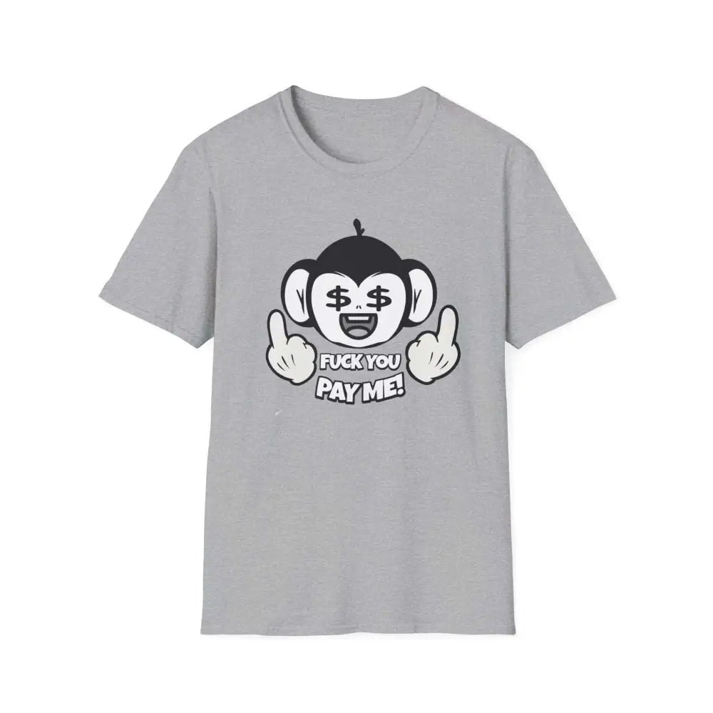 Fuck You Pay Me Pocket Unisex Tee Shirt | Eff you pay me shirt | F you pay me shirt Funny Tee Shirt