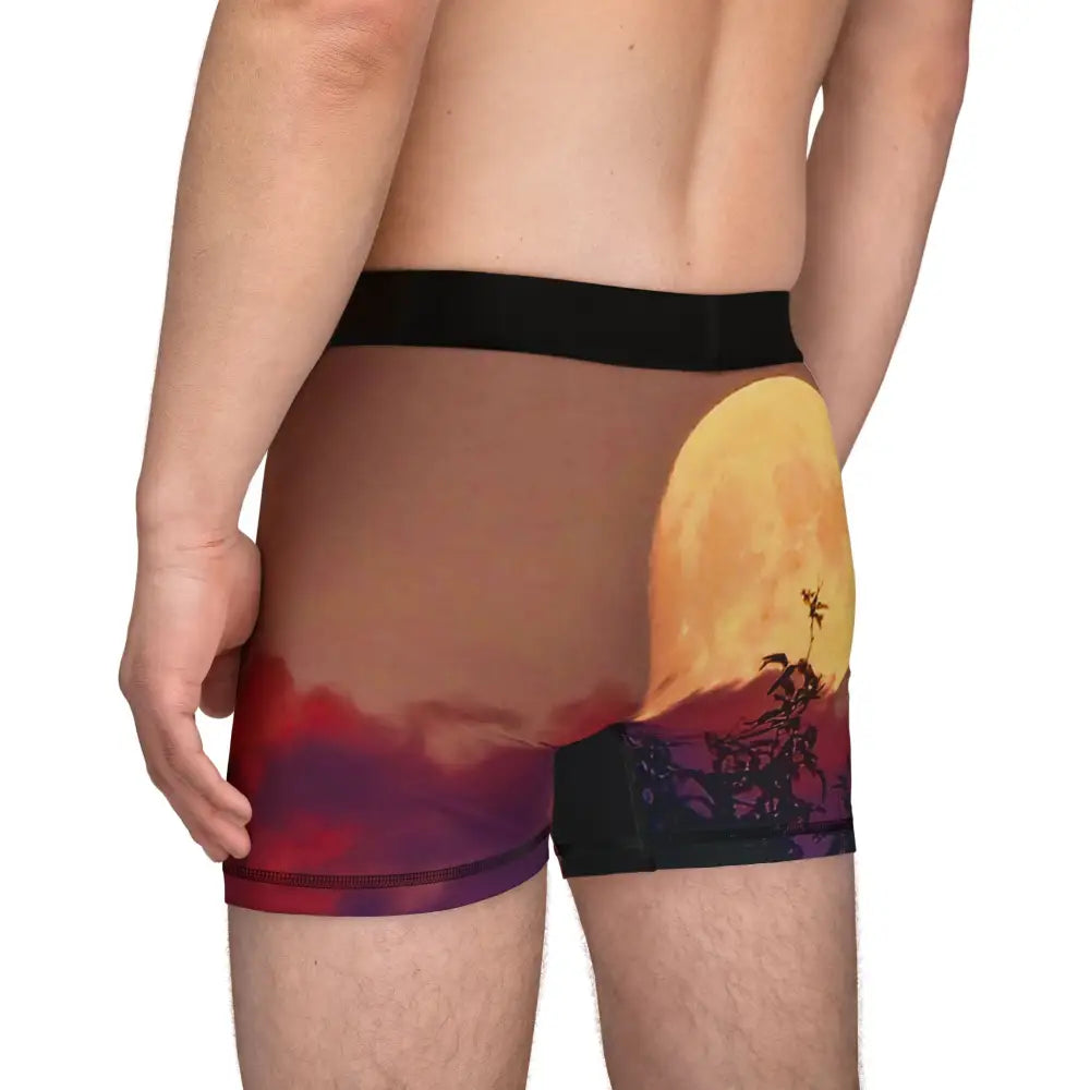 ’Full Monty Moon Rise’ Designer Boxer Briefs - All Over Prints
