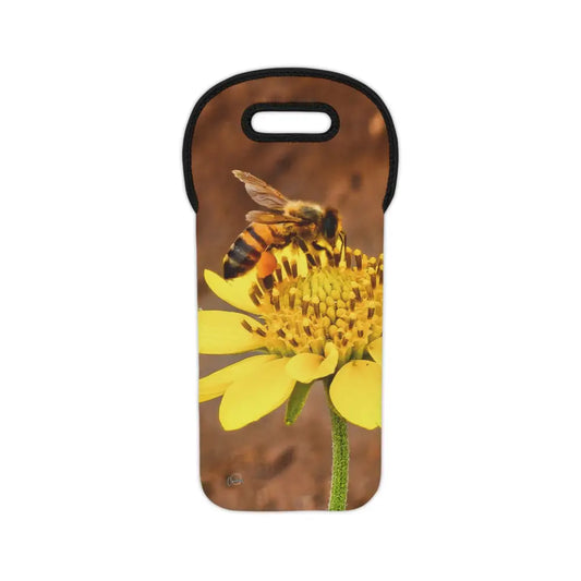 Golden Nectar Original Photography Wine Tote - White / One size / Without corkscrew - Accessories