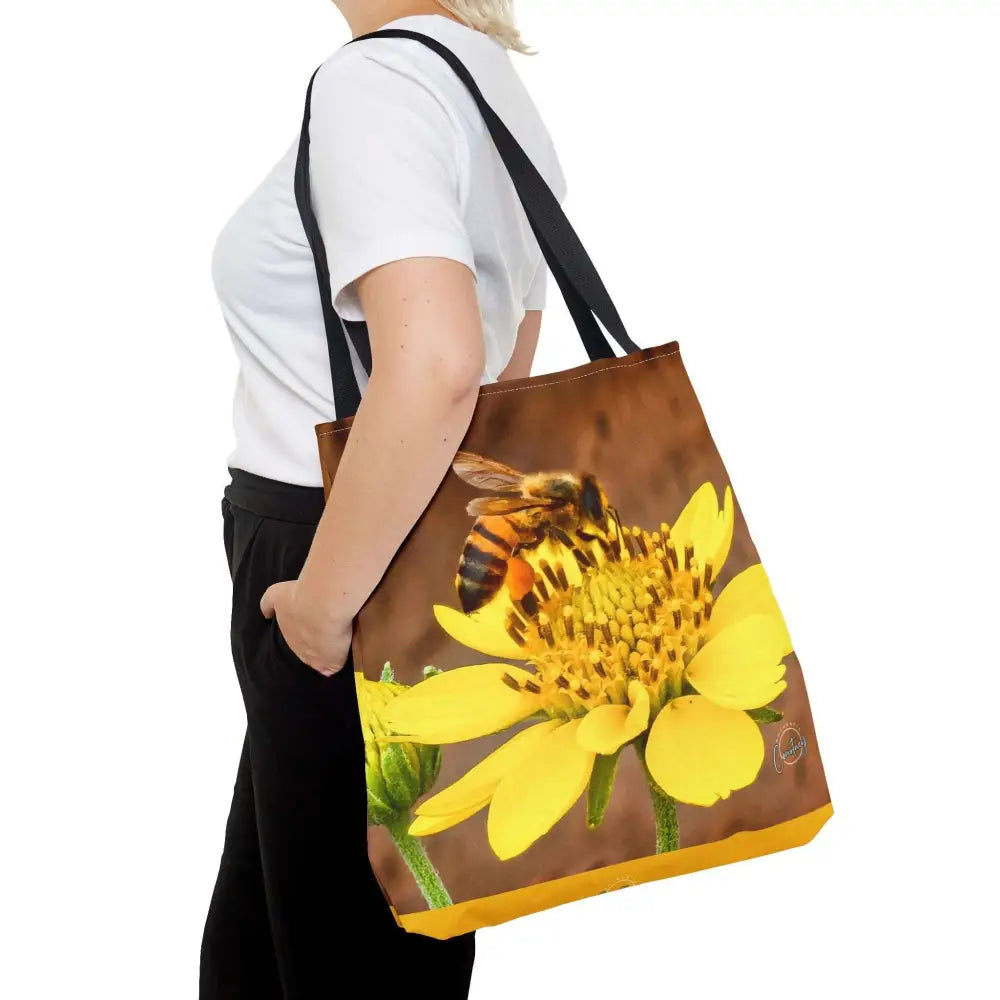 Golden Nectar Tote Bag - Original Photography Tote Bag