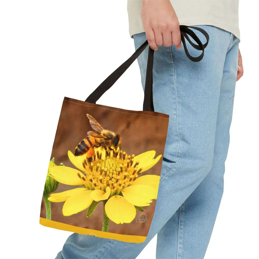 Golden Nectar Tote Bag - Original Photography Tote Bag