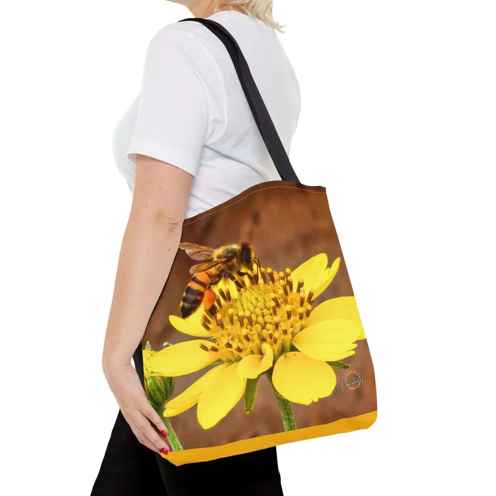 Golden Nectar Tote Bag - Original Photography Tote Bag