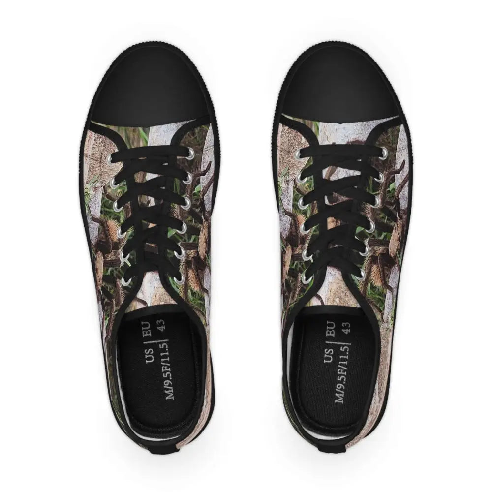 'Hairy Spider ' Men's Low Top Sneakers