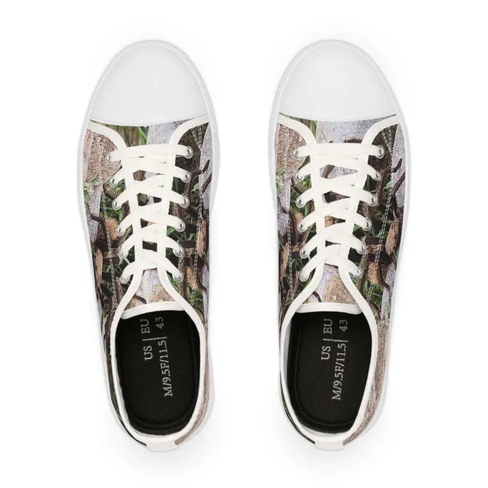'Hairy Spider ' Men's Low Top Sneakers