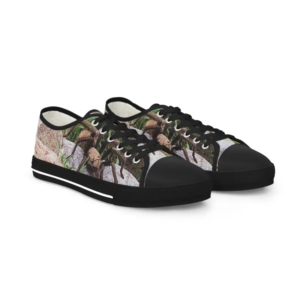 ’Hairy Spider ’ Men’s Low Top Sneakers - US 5 / Black sole - Shoes