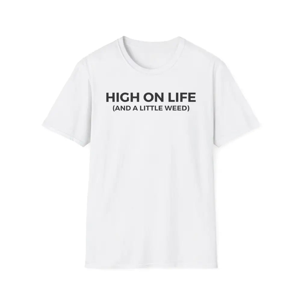 High On Life Weed Tee Shirt | Stoner tshirt | Cannabis tee | 420 teeshirt | Funny Weed Stoner | Weed Gift Weed Shirt