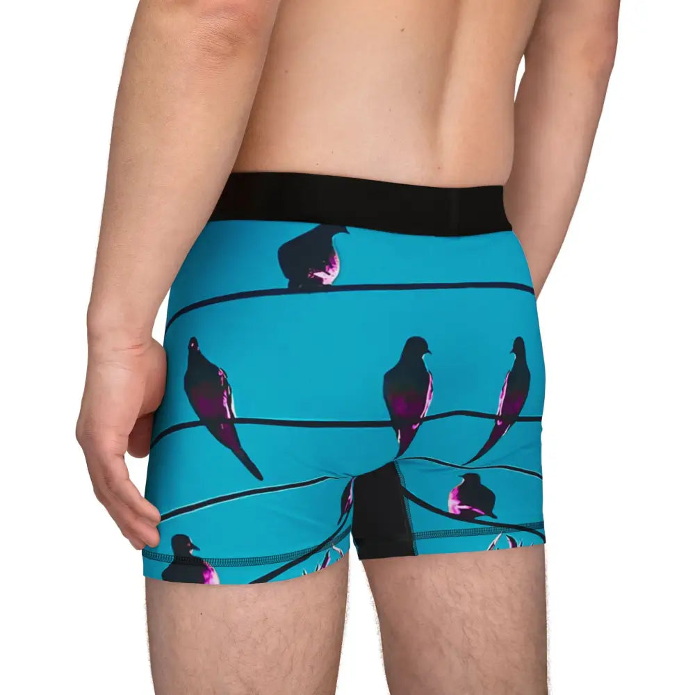 High Wire: No Birdwatching Required Men’s Boxer Briefs - All Over Prints
