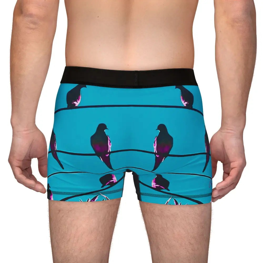 High Wire: No Birdwatching Required Men’s Boxer Briefs - All Over Prints