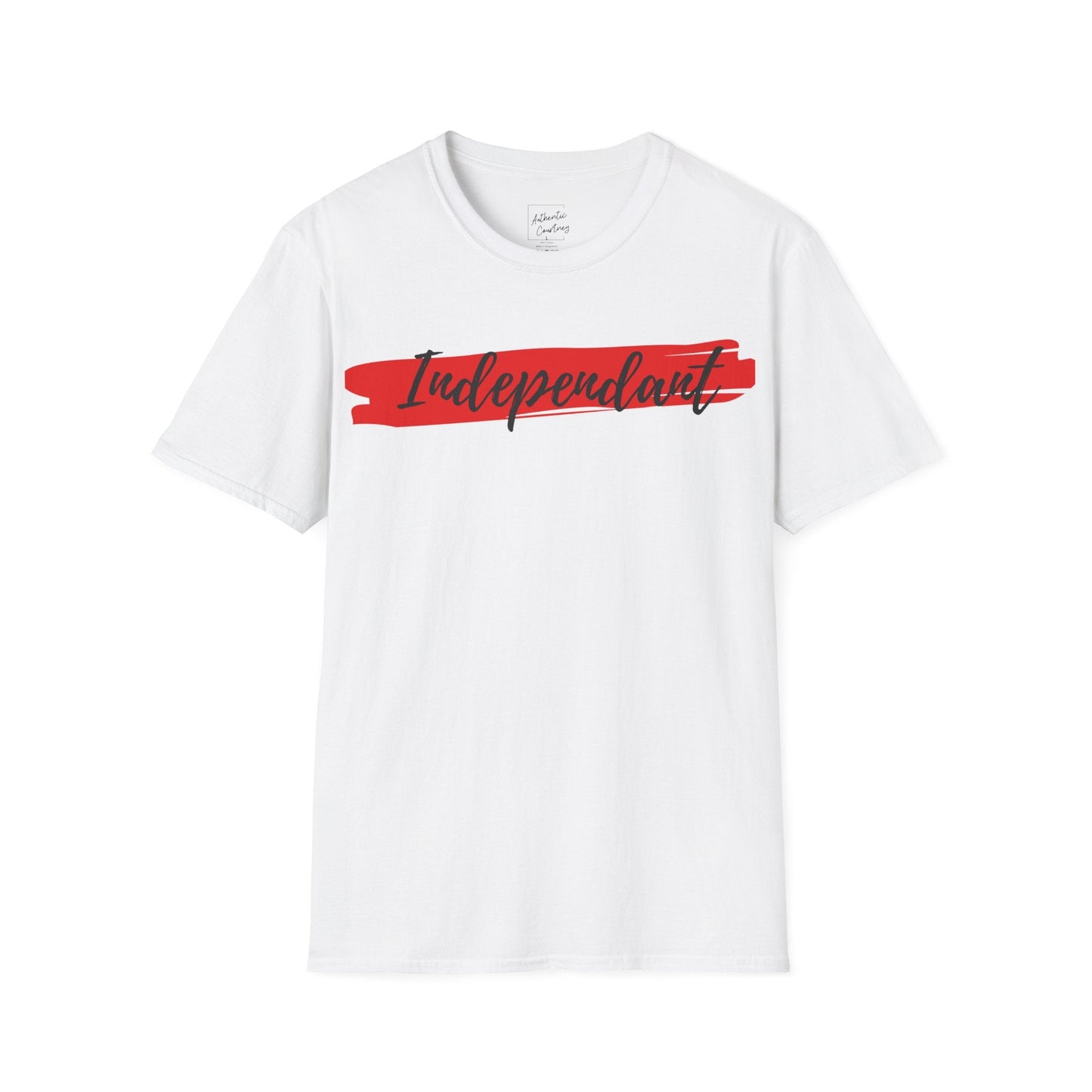 Independant Tee Shirt |Independent | Independant Independent motivational T Shirt White / S T Shirt