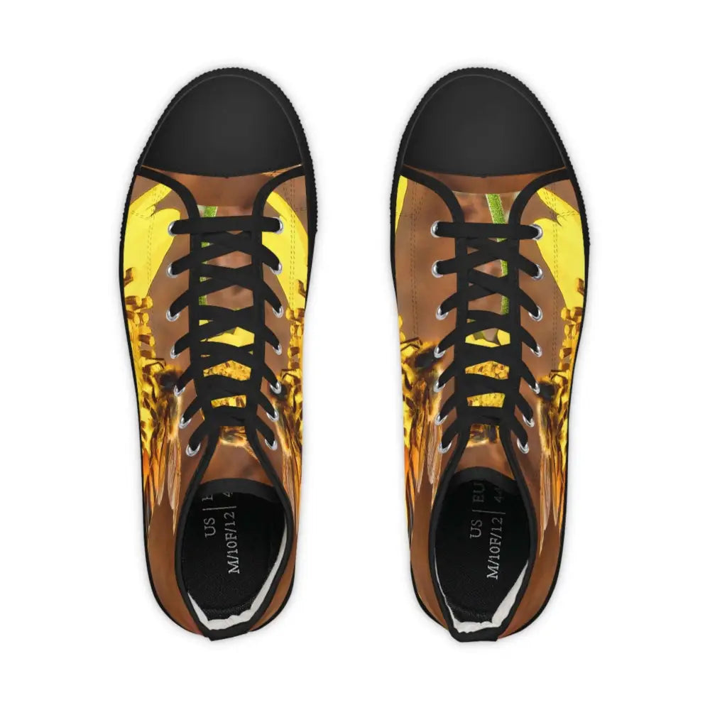 Killer Bee Golden Nectar Men’s High-Top Sneakers