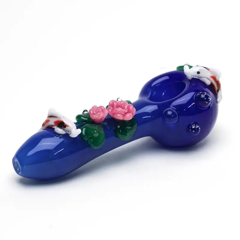 Koi Pond Mini Spoon Pipe - Dry Pipe