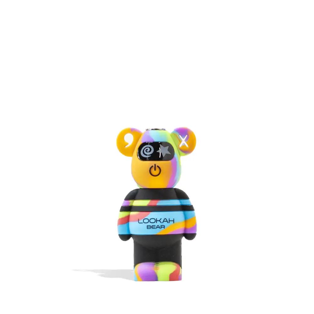 Lookah Bear Limited Edition Cartridge Vaporizer - Rainbow Tiedye - Cartridge Vaporizers
