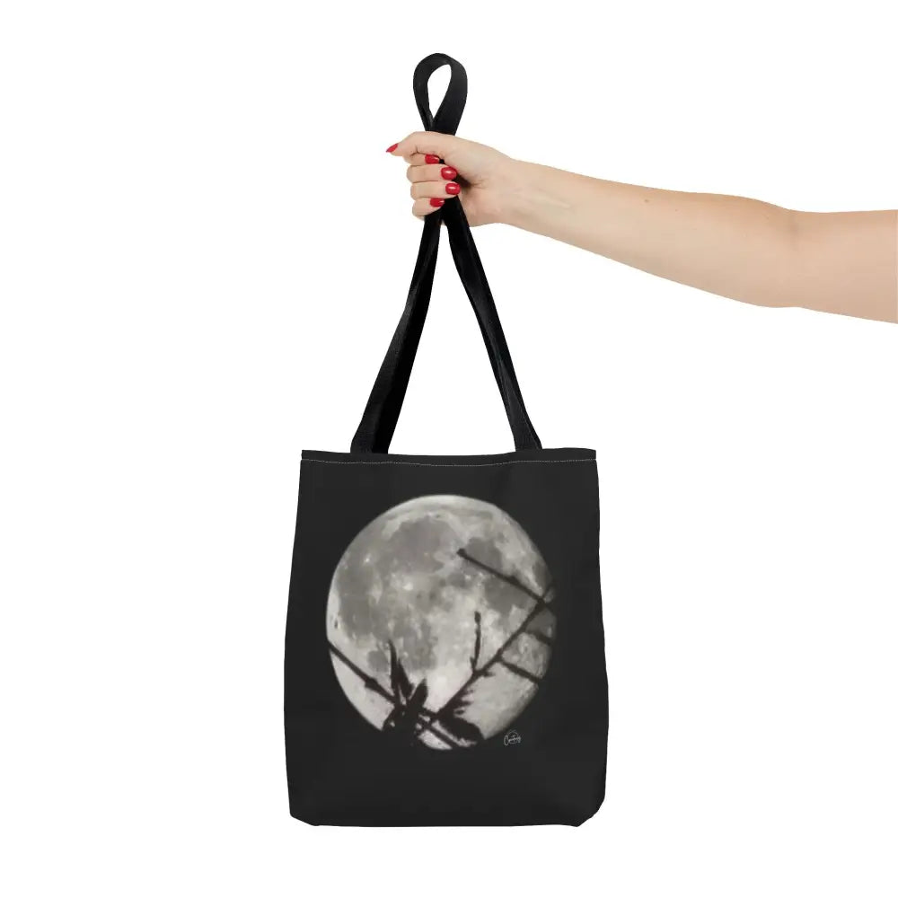 Lunar Botanica: Silver Crossing Tote Bag - Bags