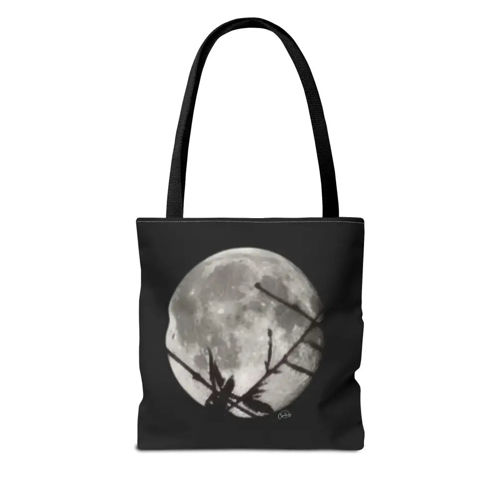 Lunar Botanica: Silver Crossing Tote Bag - Bags