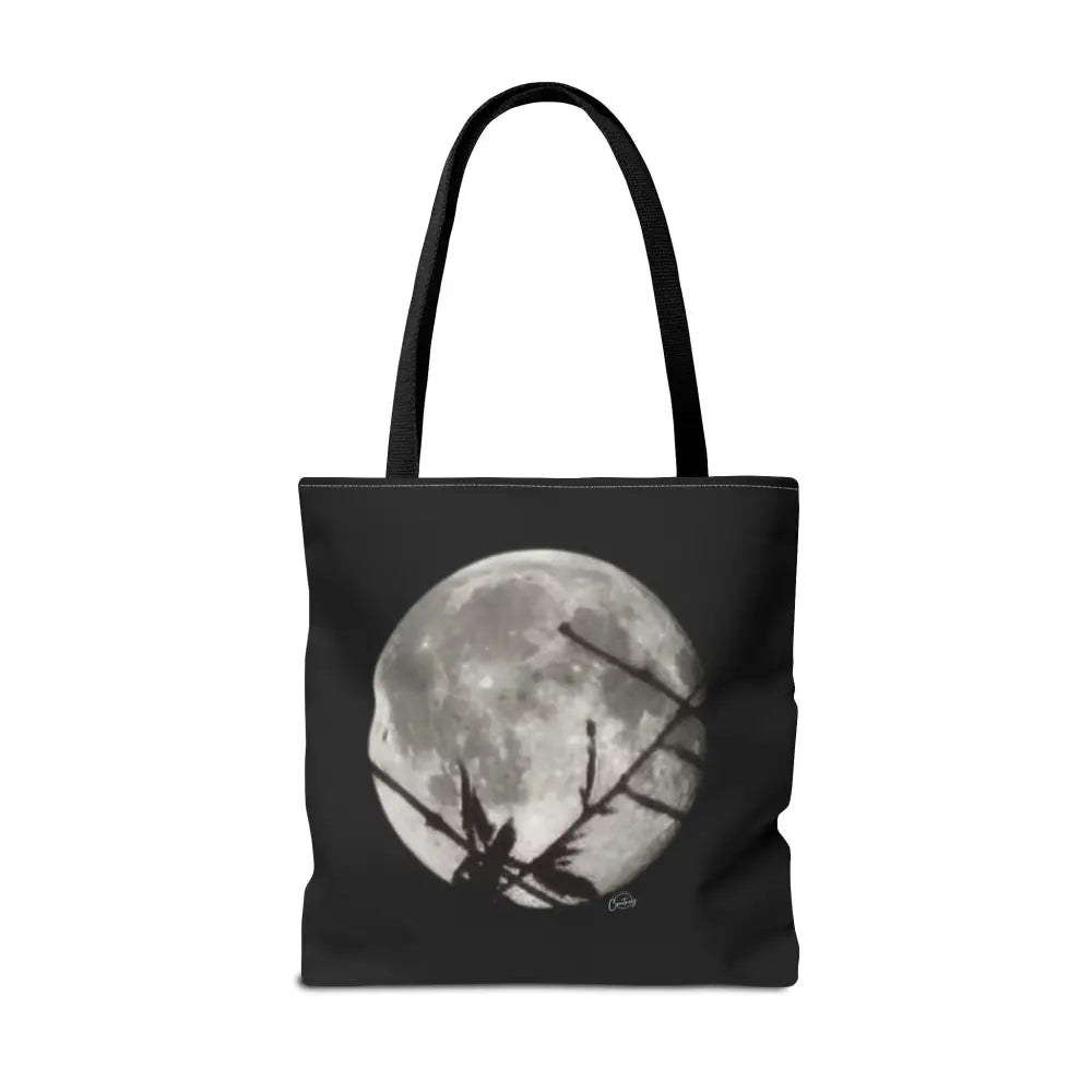 Lunar Botanica: Silver Crossing Tote Bag - Bags