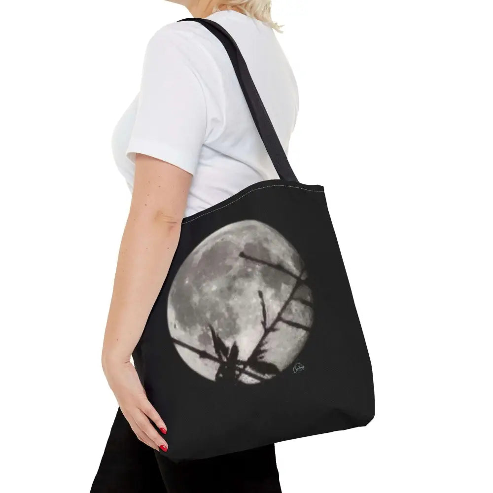 Lunar Botanica: Silver Crossing Tote Bag