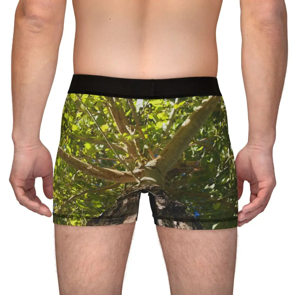 ’Morning Wood’ Trunk View Boxer Briefs - All Over Prints