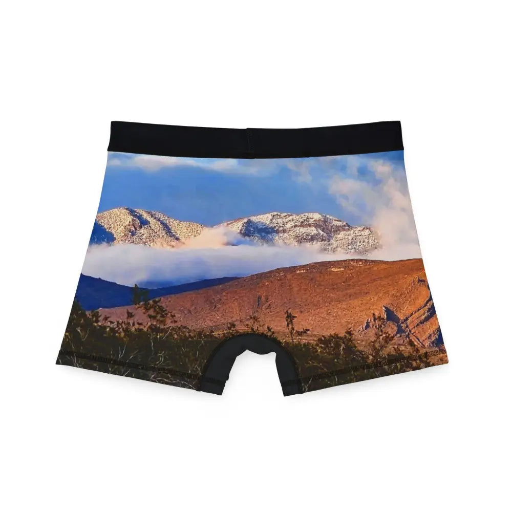 ’Mountains Whisper’ Designer Boxer Briefs - All Over Prints