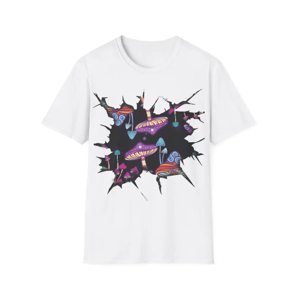 Mushroom Shirt Magic Mushroom TShirt Trippy Mycology T-shirt Alt Clothes Pop Art Mushroom Clothes Mushroom Lovers