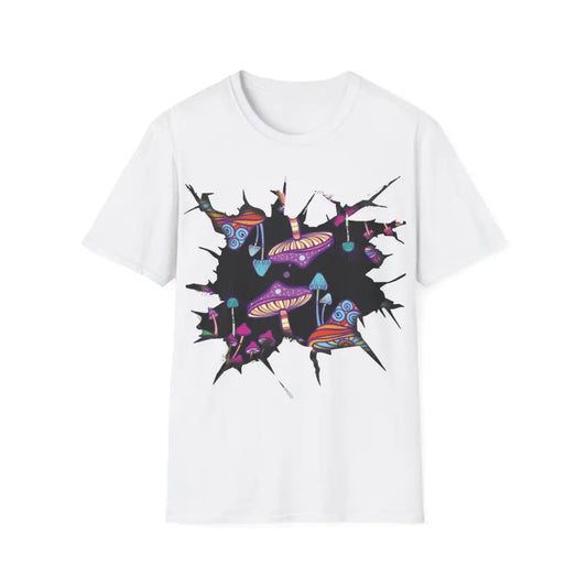 Mushroom Shirt Magic Mushroom TShirt Trippy Mycology T-shirt Alt Clothes Pop Art Mushroom Clothes Mushroom Lovers