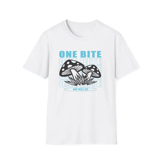 One Bite and You’ll See Mushroom Shirt Mushroom Shirt Magic Mushroom TShirt Mycology T-shirt Mushroom Clothes