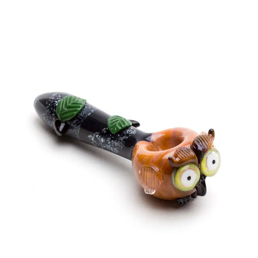 Owl Mini Spoon Pipe - Dry Pipe