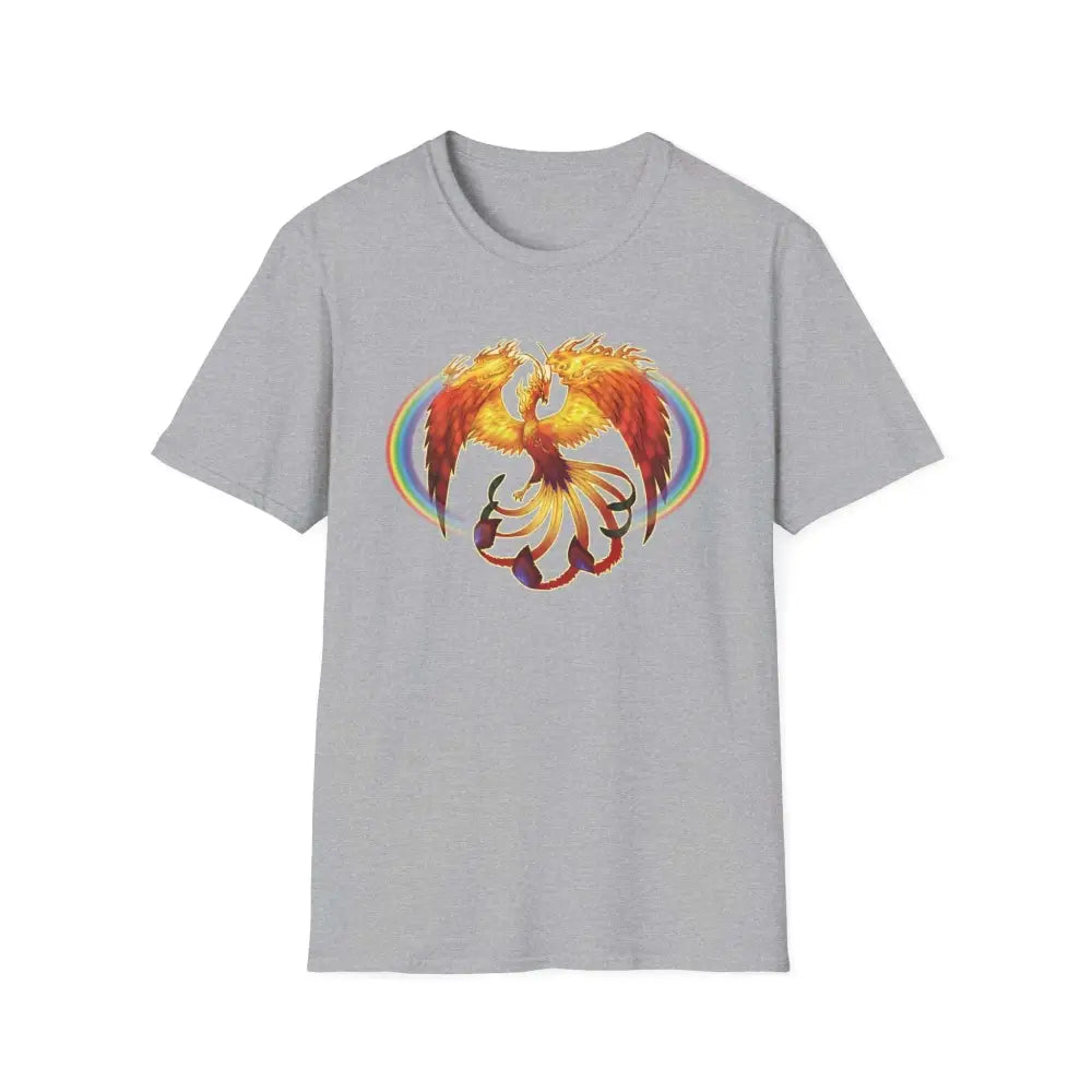 Phoenix T-Shirt For Men & Women, Firebird Tee, Phoenix Rising T-Shirt Gift, Phoenix Rising Mythological Shirt, Thunderbird Shirt