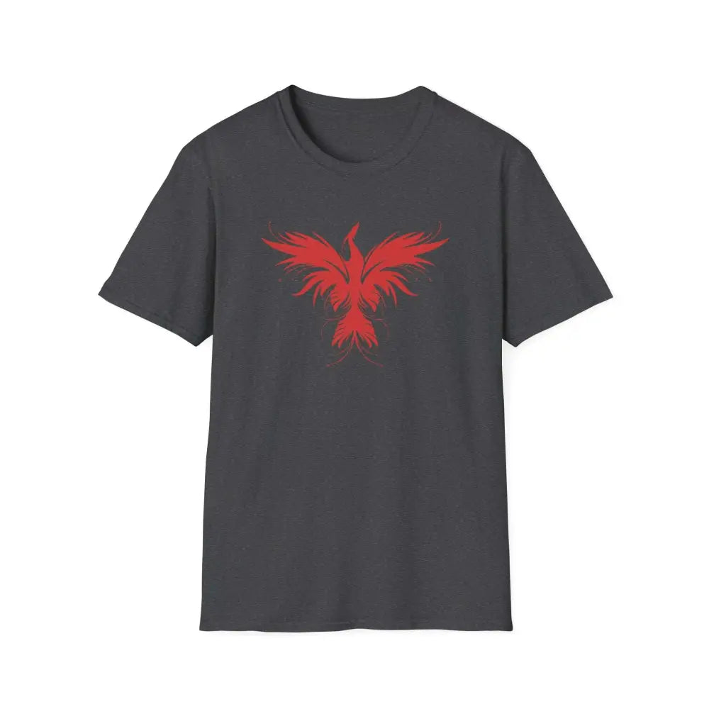 Phoenix T-Shirt For Men & Women, Firebird Tee, Phoenix Rising T-Shirt Gift, Phoenix Rising Mythological Shirt, Thunderbird Shirt