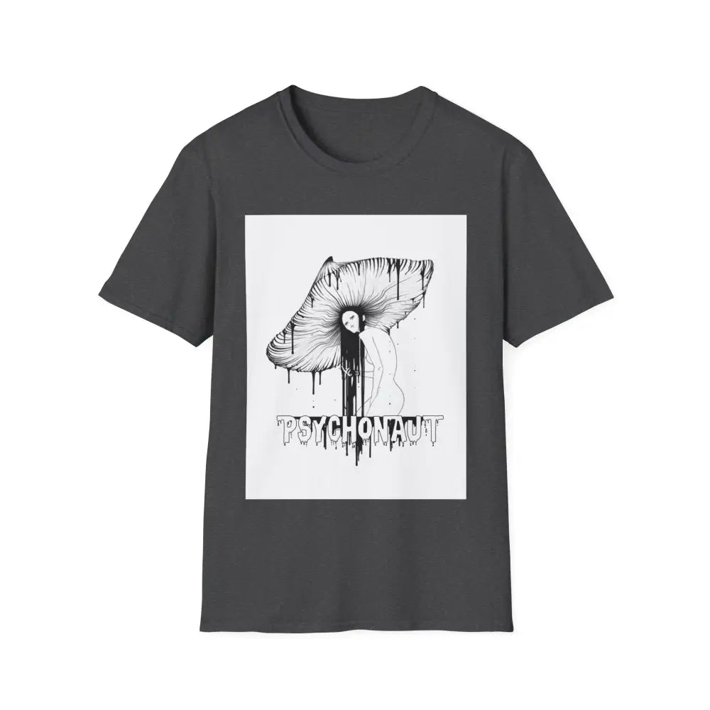 Psychonaut Mushroom Shirt Magic Mushroom TShirt Trippy Mycology T-shirt Alt Clothes Mushroom Clothes Mushroom Lovers