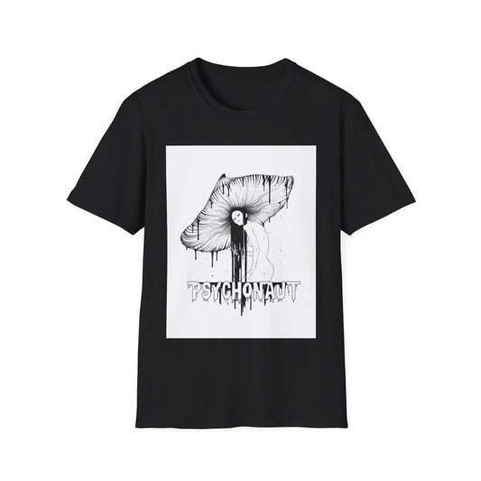 Psychonaut Mushroom Shirt Magic Mushroom TShirt Trippy Mycology T-shirt Alt Clothes Mushroom Clothes Mushroom Lovers