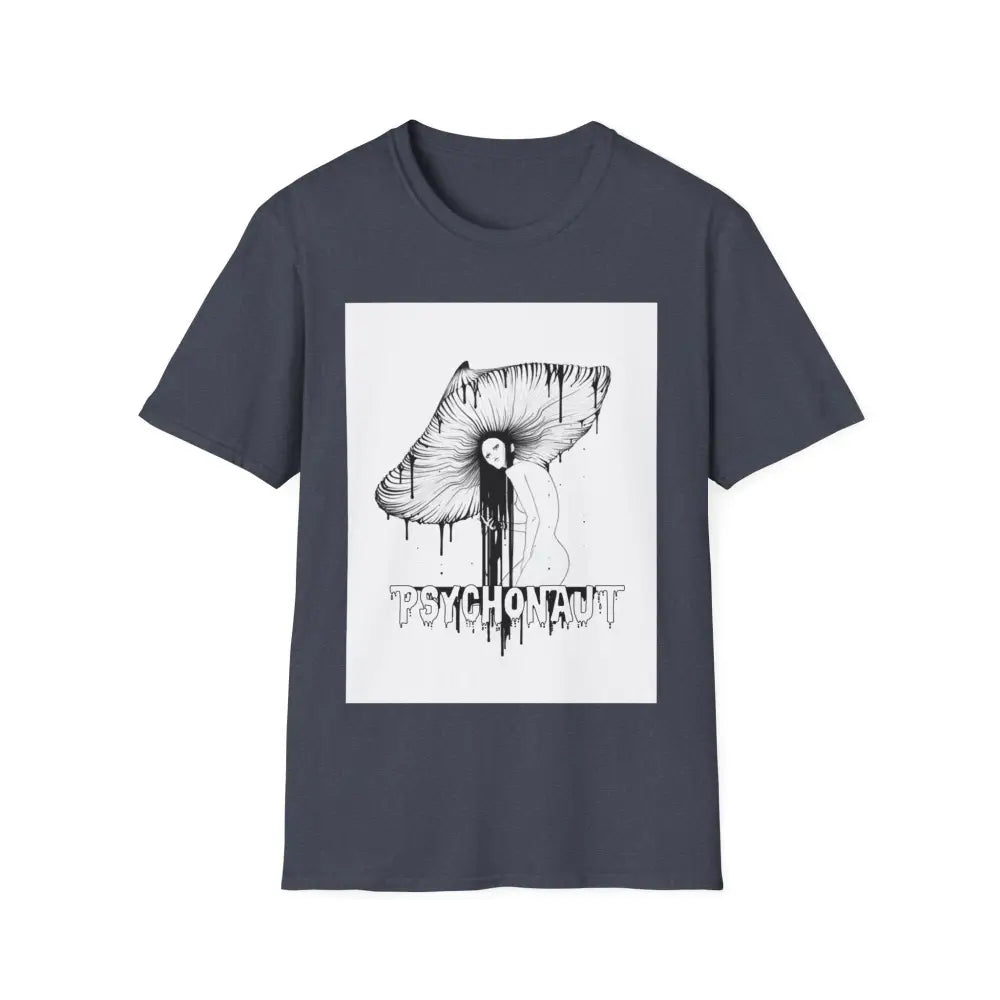 Psychonaut Mushroom Shirt Magic Mushroom TShirt Trippy Mycology T-shirt Alt Clothes Mushroom Clothes Mushroom Lovers