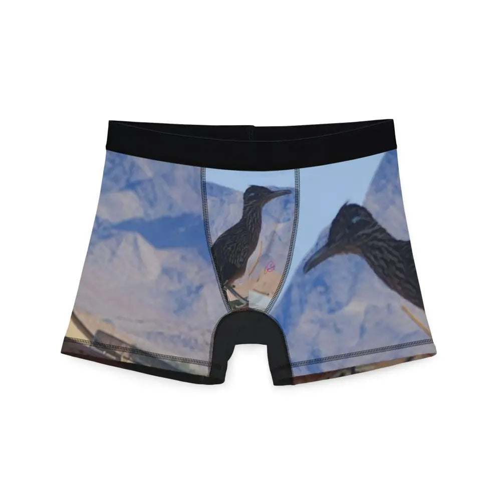 ’Road Runner Special’ Designer Boxer Briefs - S / Black stitching - All Over Prints