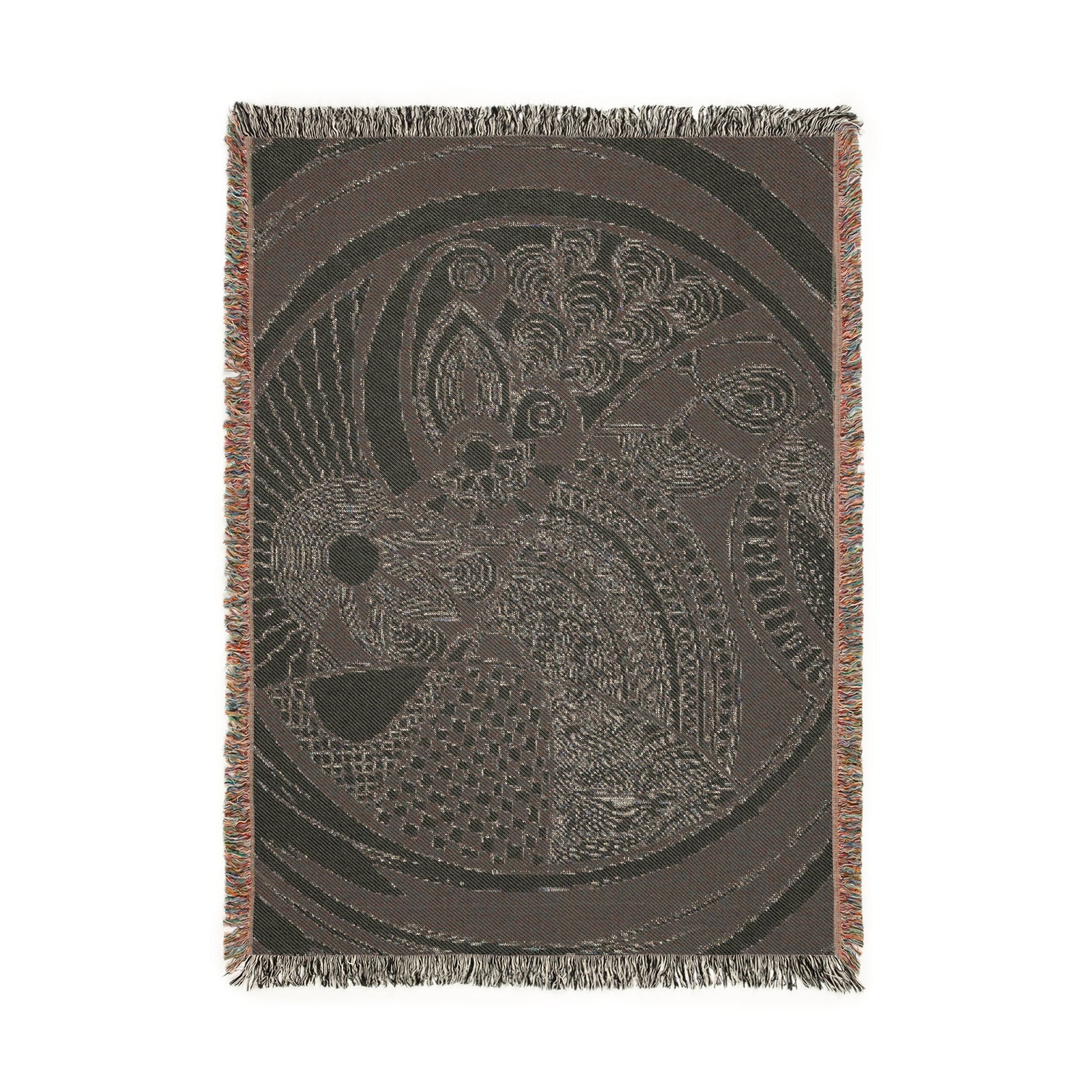 Sacred Lines – Woven Blanket Home Decor