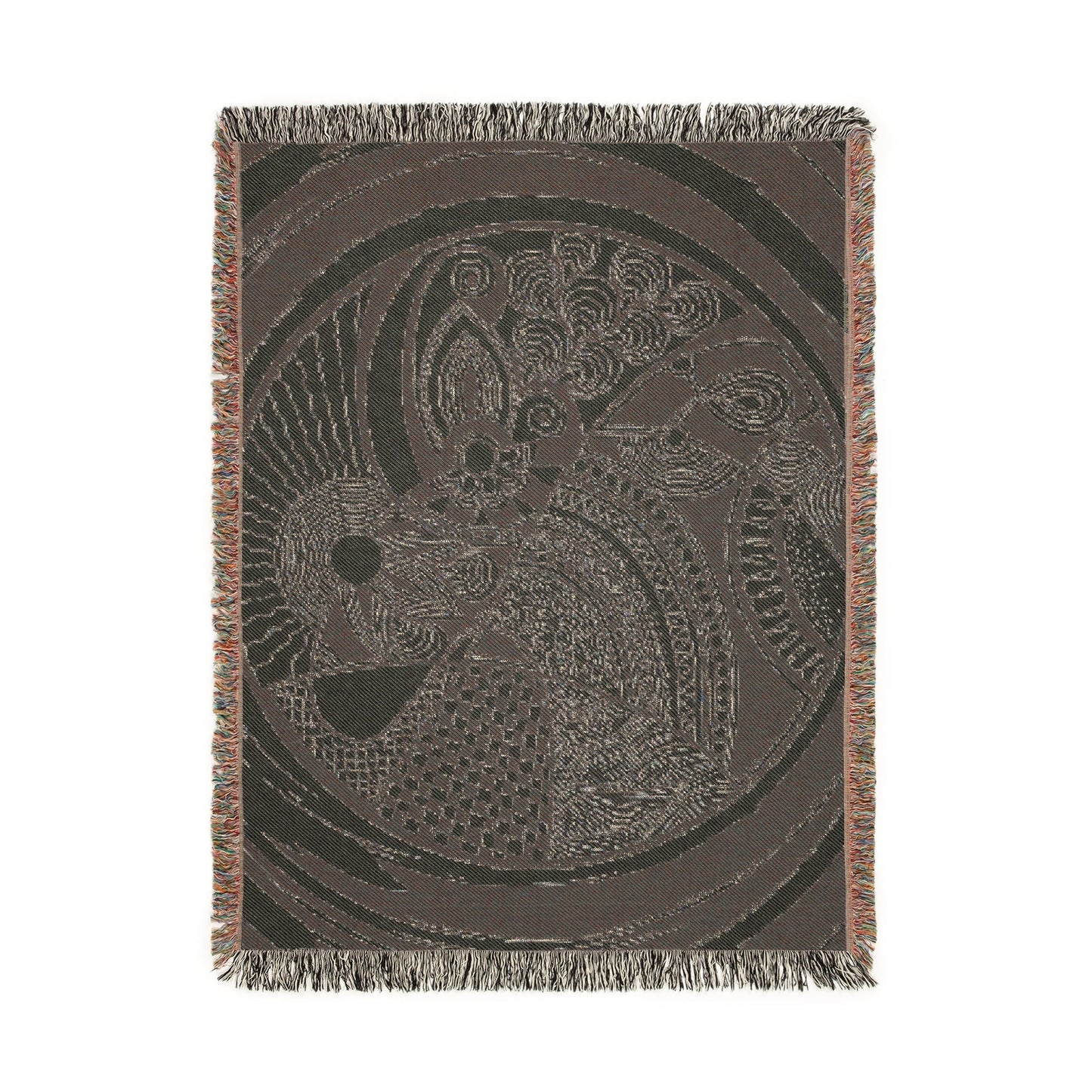 Sacred Lines – Woven Blanket Home Decor