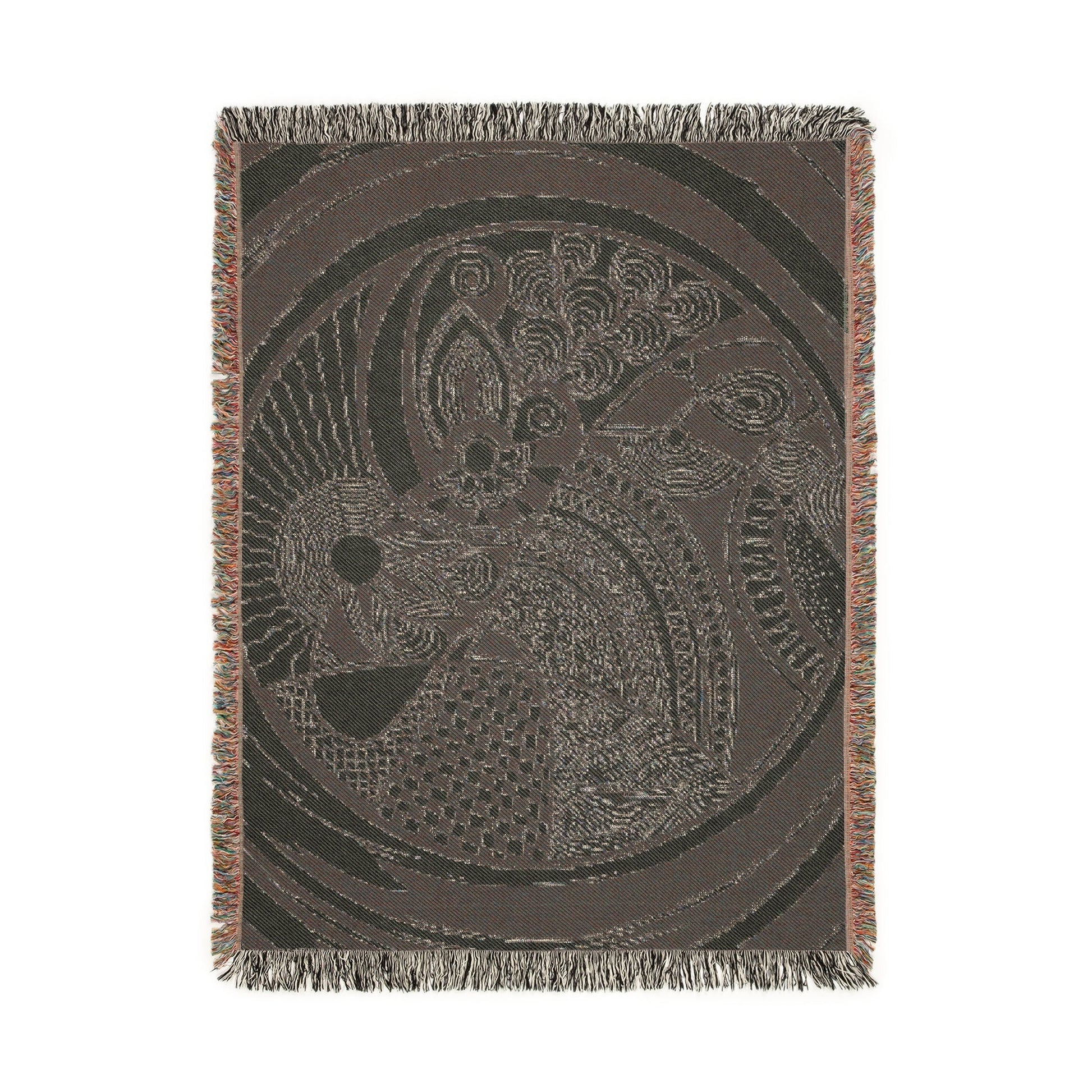 Sacred Lines – Woven Blanket Home Decor