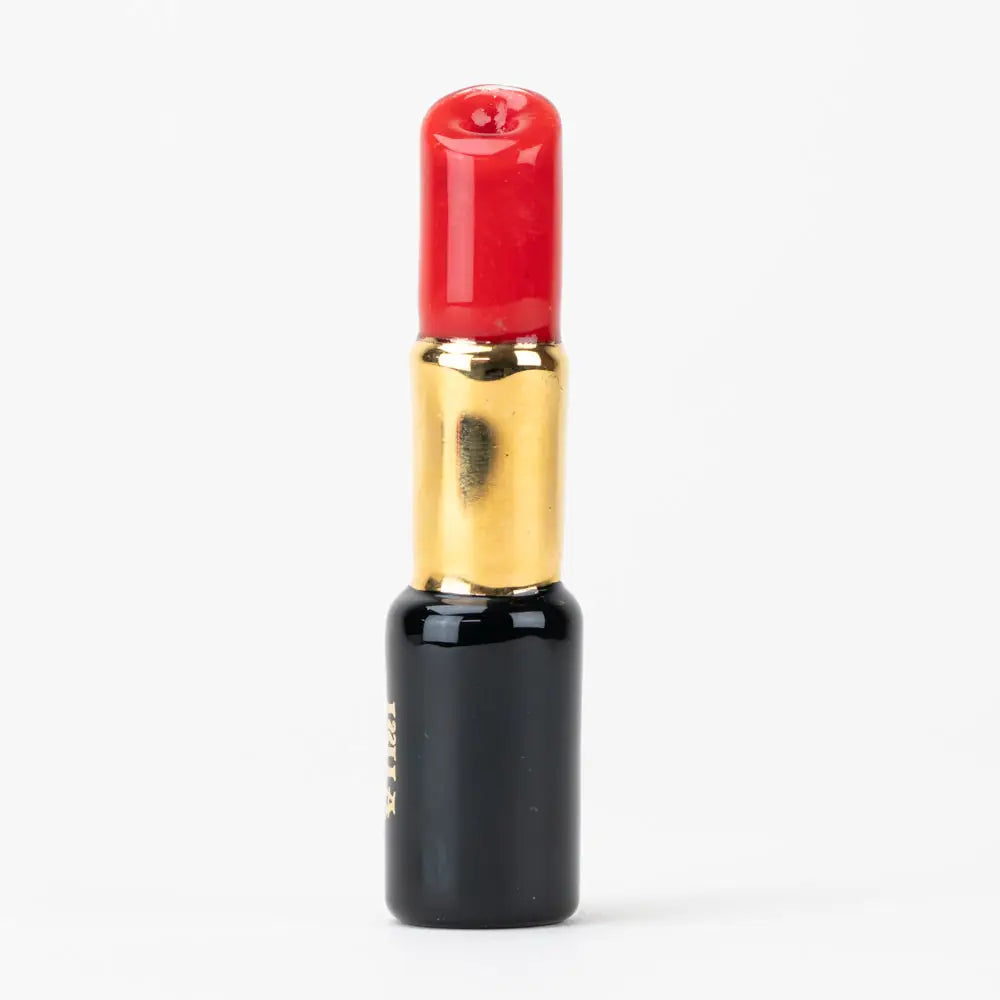 SakiBomb Red Lipstick Chillum - Dry Pipe