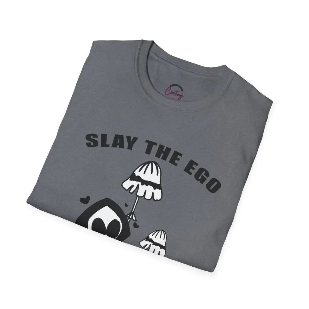 Slay the Ego Tshirt | Mushroom Shirt | Trippy Mush Shirt | Magic Mushroom Top Mushroom Tshirt Trippy Shirt Mushroom Tee