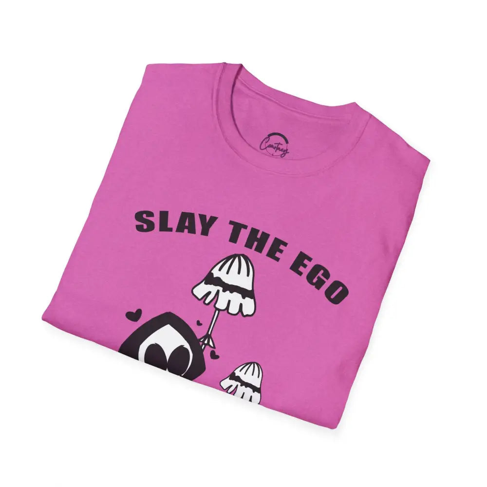Slay the Ego Tshirt | Mushroom Shirt | Trippy Mush Shirt | Magic Mushroom Top Mushroom Tshirt Trippy Shirt Mushroom Tee