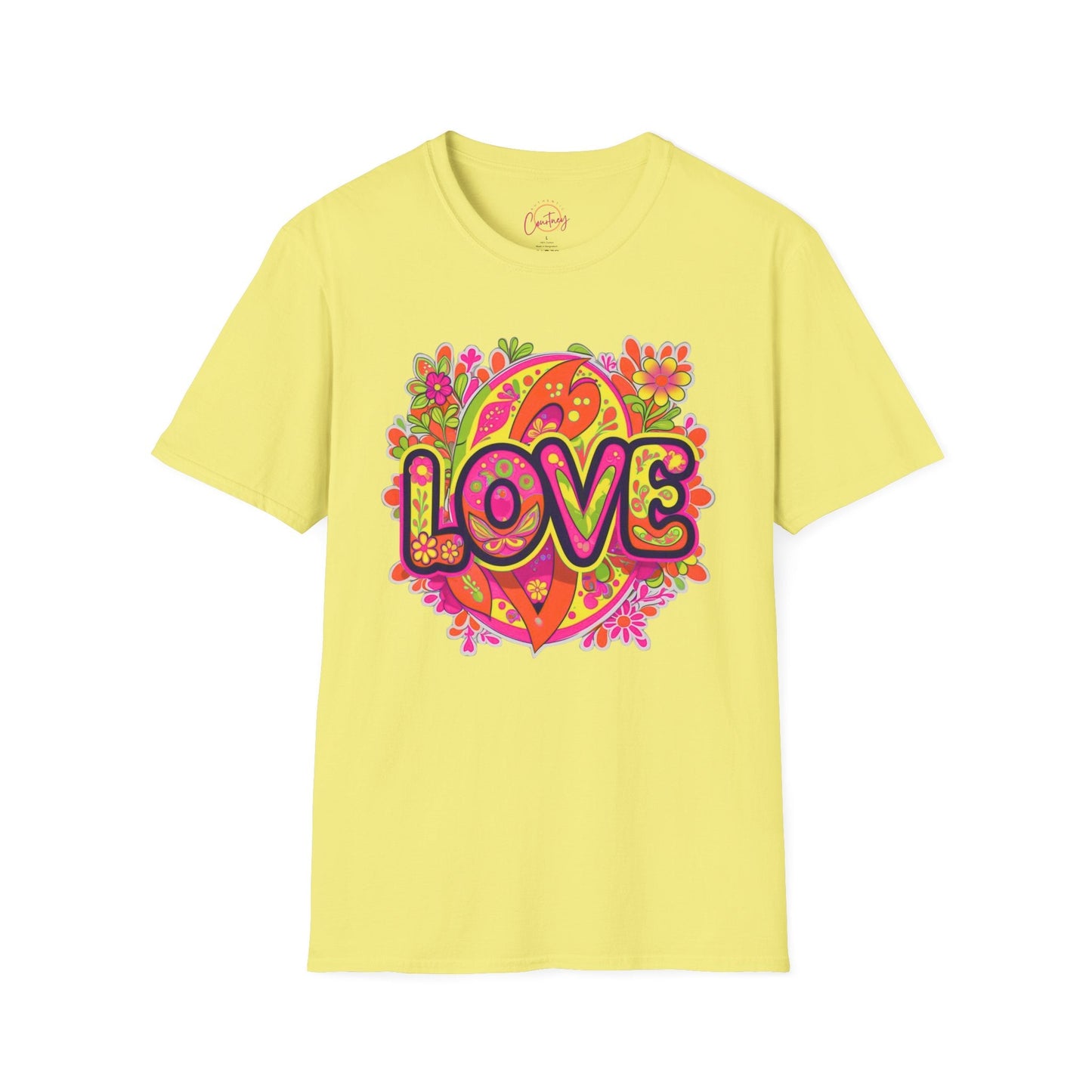 Sunset Passion Love Tee Cornsilk / S T Shirt