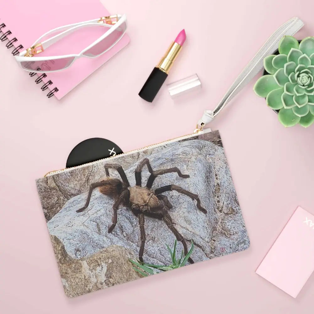 Tarantula Desert Clutch Bag – Reversible, Two Tarantulas!