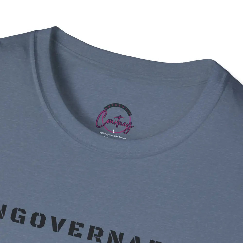 Ungovernable T-Shirt | Distressed Block Letters | Bold Statement Tee - T-Shirt