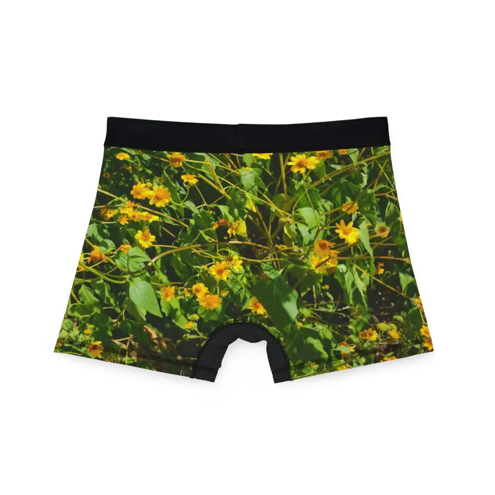 ’Wildflower Wonderland’ Men’s Boxers: A Garden Party in Your Pants - All Over Prints