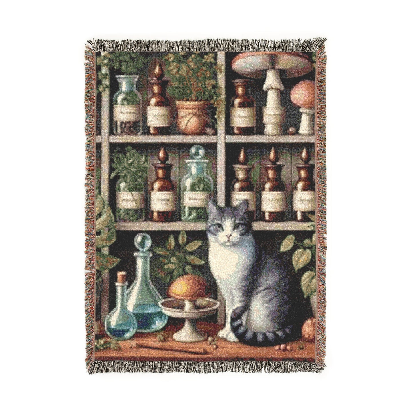 Witch’s Pantry – Woven Blanket Artwork / 52’’ × 37’’ Home Decor