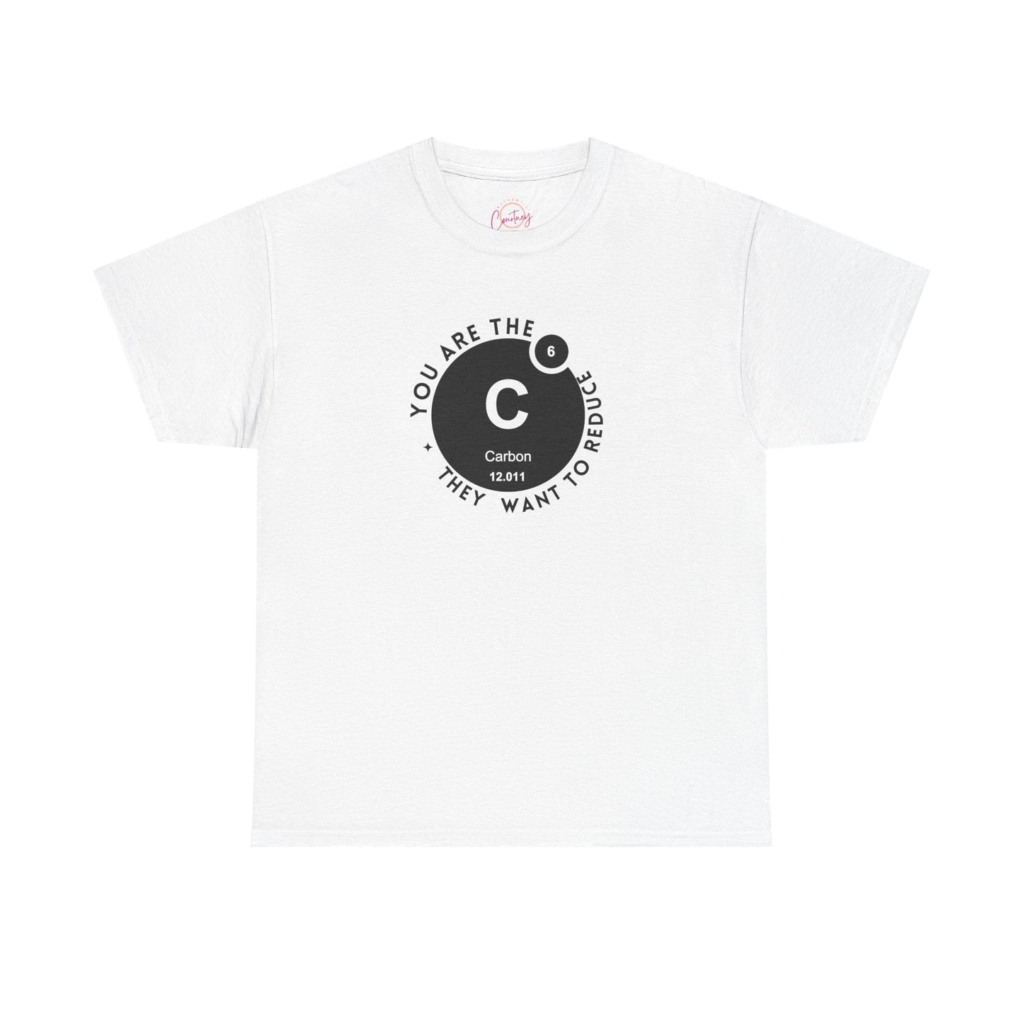 You are the Carbon Statement Tee Conspiracy Tshirt White / L T Shirt